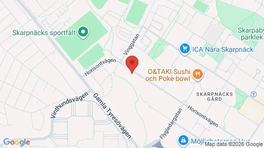 Lägenheter att hyra i Söderort - kort over placeringen