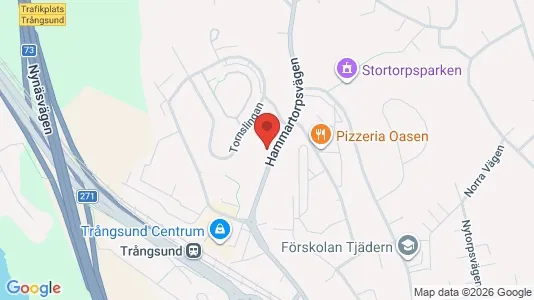 Lägenheter att hyra i Huddinge - kort over placeringen