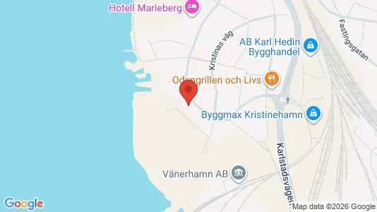 Lägenheter att hyra i Kristinehamn - kort over placeringen