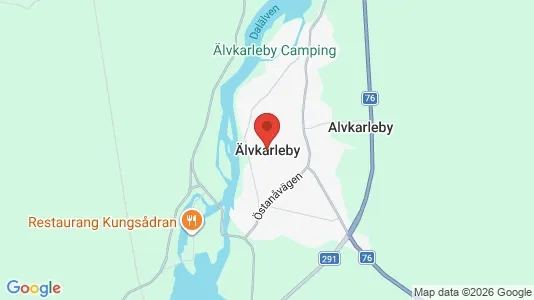 Radhus att hyra i Älvkarleby - kort over placeringen