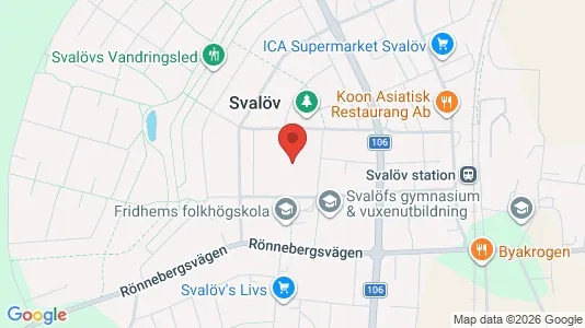 Lägenheter att hyra i Svalöv - kort over placeringen