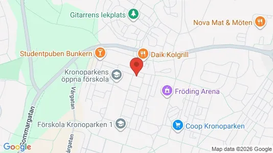 Lägenheter att hyra i Karlstad - kort over placeringen