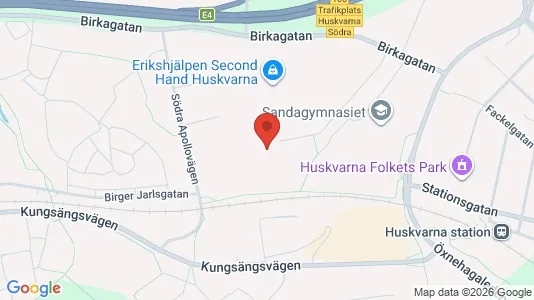 Lägenheter att hyra i Jönköping - kort over placeringen