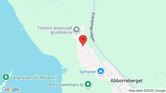 Lägenheter att hyra i Strängnäs - kort over placeringen