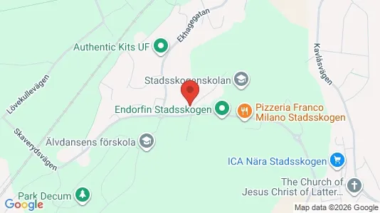 Lägenheter att hyra i Alingsås - kort over placeringen
