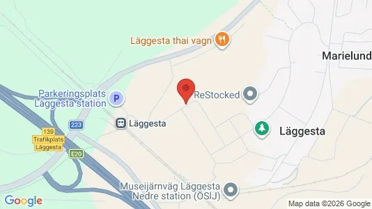 Lägenheter att hyra i Strängnäs - kort over placeringen