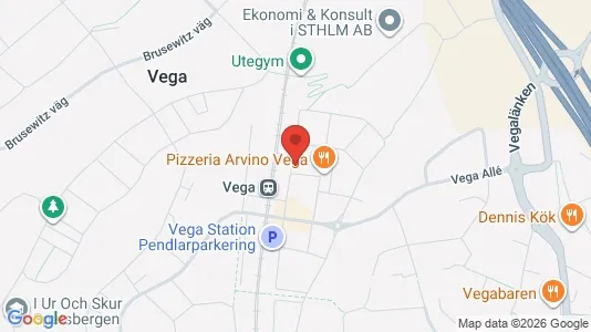Lägenheter att hyra i Haninge - kort over placeringen