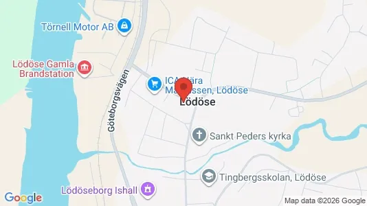 Lägenheter att hyra i Lilla Edet - kort over placeringen