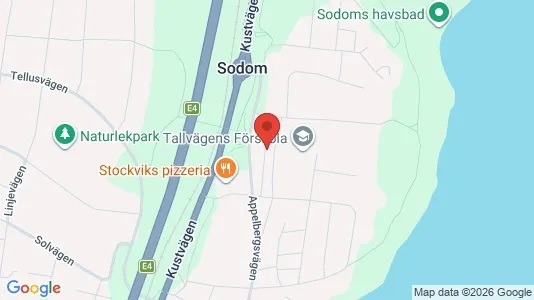 Lägenheter att hyra i Sundsvall - kort over placeringen