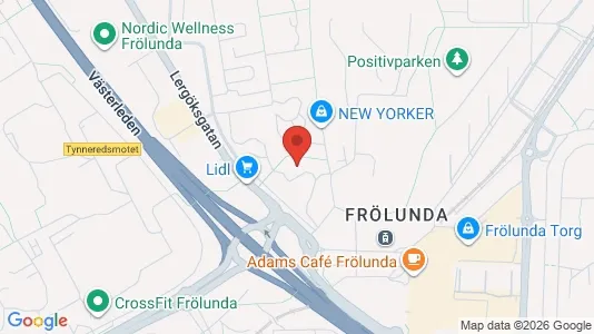 Lägenheter att hyra i Askim-Frölunda-Högsbo - kort over placeringen