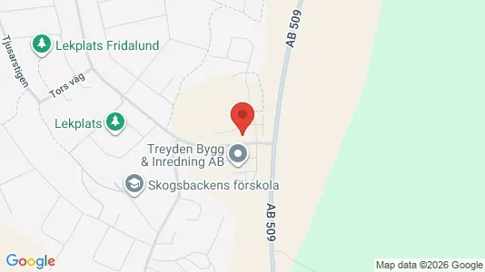 Lägenheter att hyra i Nykvarn - kort over placeringen