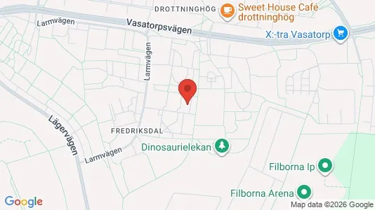 Lägenheter att hyra i Helsingborg - kort over placeringen