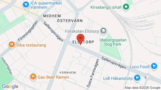 Lägenheter att hyra i Malmö Centrum - kort over placeringen