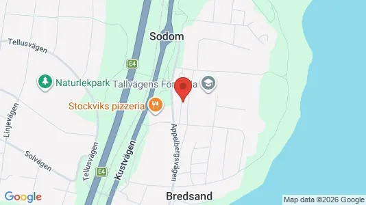 Lägenheter att hyra i Sundsvall - kort over placeringen