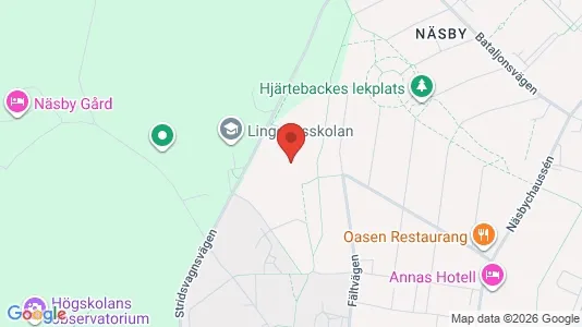 Lägenheter att hyra i Kristianstad - kort over placeringen