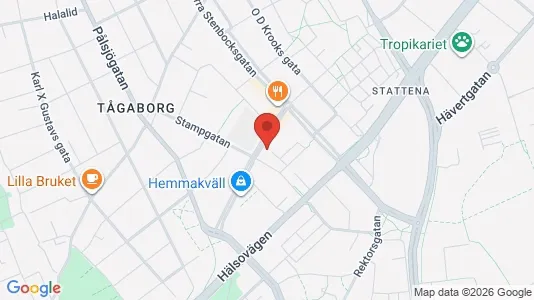 Lägenheter att hyra i Helsingborg - kort over placeringen