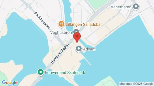 Lägenheter att hyra i Karlstad - kort over placeringen