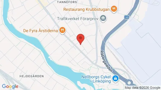 Lägenheter att hyra i Linköping - kort over placeringen