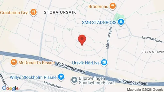 Lägenheter att hyra i Sundbyberg - kort over placeringen
