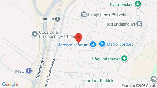 Lägenheter att hyra i Haninge - kort over placeringen