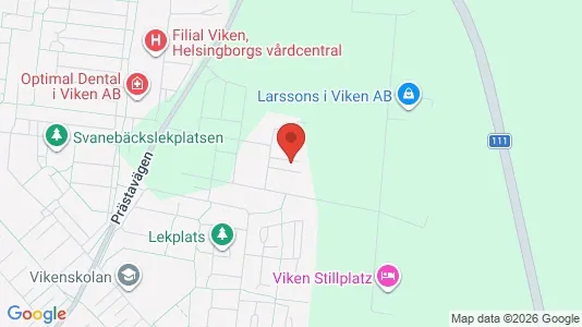 Lägenheter att hyra i Höganäs - kort over placeringen