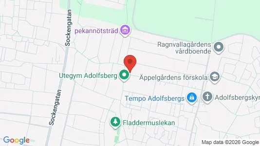 Lägenheter att hyra i Helsingborg - kort over placeringen