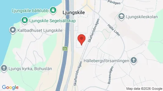 Lägenheter att hyra i Uddevalla - kort over placeringen