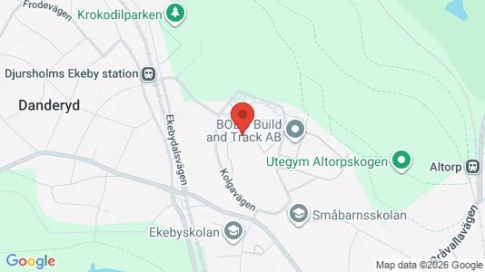 Lägenheter att hyra i Danderyd - kort over placeringen