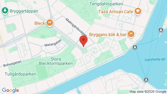 Lägenheter att hyra i Södermalm - kort over placeringen