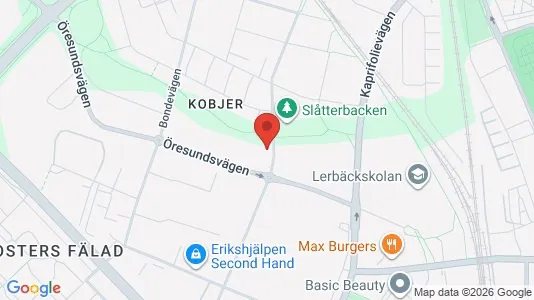 Lägenheter att hyra i Lund - kort over placeringen