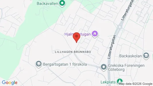 Lägenheter att hyra i Norra hisingen - kort over placeringen