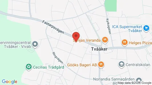 Lägenheter att hyra i Varberg - kort over placeringen