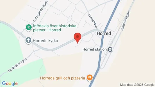 Lägenheter att hyra i Mark - kort over placeringen