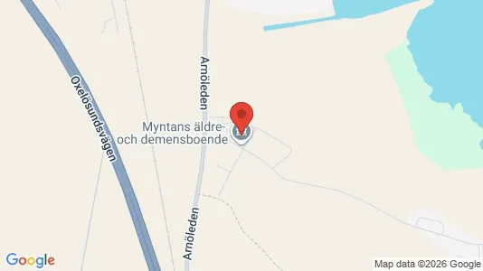 Lägenheter att hyra i Nyköping - kort over placeringen