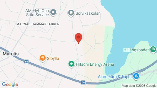 Lägenheter att hyra i Ludvika - kort over placeringen
