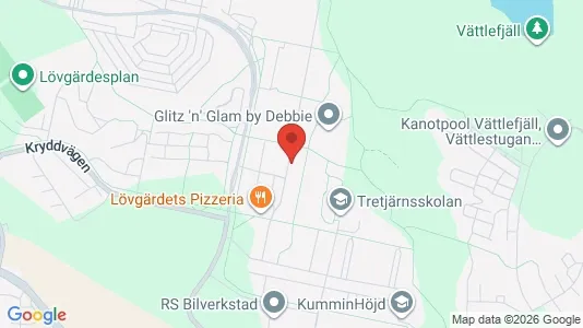 Lägenheter att hyra i Angered - kort over placeringen