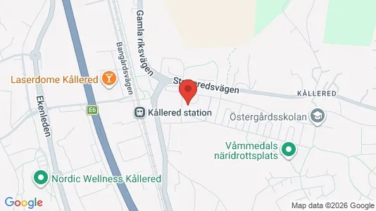 Lägenheter att hyra i Mölndal - kort over placeringen