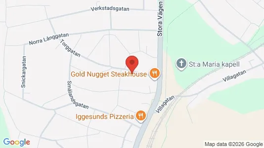 Lägenheter att hyra i Hudiksvall - kort over placeringen