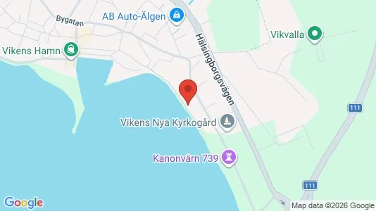Lägenheter att hyra i Höganäs - kort over placeringen