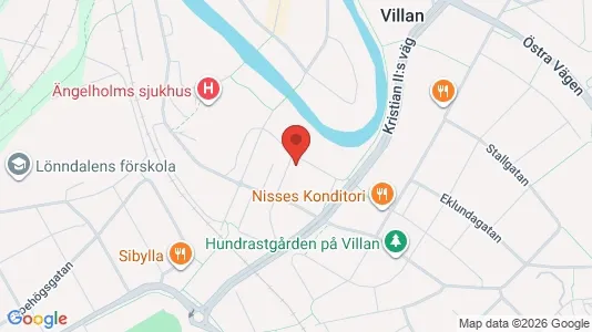 Lägenheter att hyra i Ängelholm - kort over placeringen