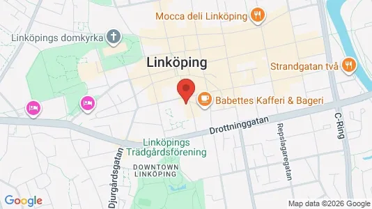 Lägenheter att hyra i Linköping - kort over placeringen