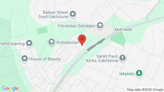 Lägenheter att hyra i Eskilstuna - kort over placeringen