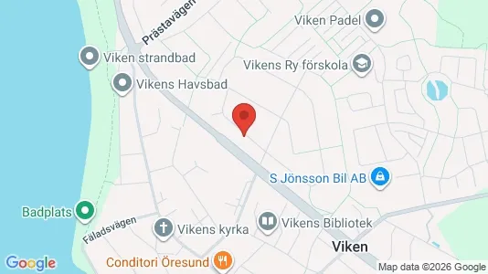 Lägenheter att hyra i Höganäs - kort over placeringen