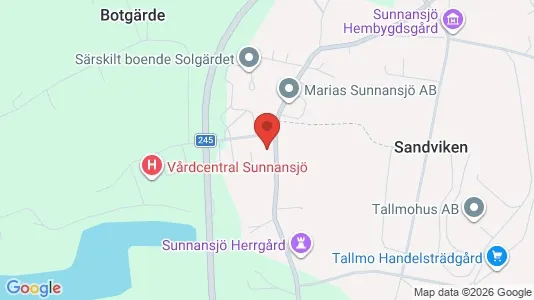 Lägenheter att hyra i Ludvika - kort over placeringen