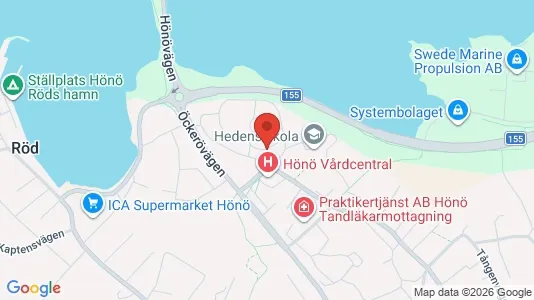 Lägenheter att hyra i Öckerö - kort over placeringen