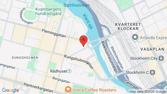 Lägenheter att hyra i Kungsholmen - kort over placeringen