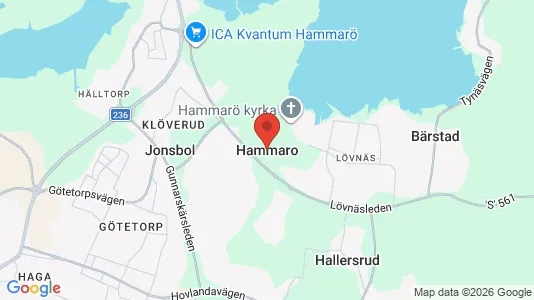 Lägenheter att hyra i Hammarö - kort over placeringen