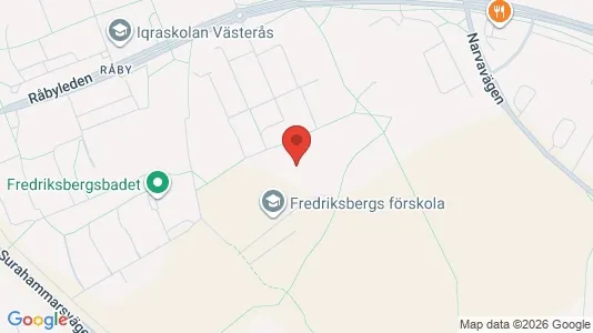 Lägenheter att hyra i Västerås - kort over placeringen