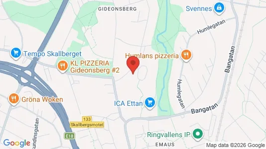 Lägenheter att hyra i Västerås - kort over placeringen
