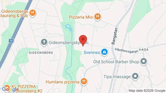 Lägenheter att hyra i Västerås - kort over placeringen